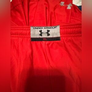Red Under Armour Shorts